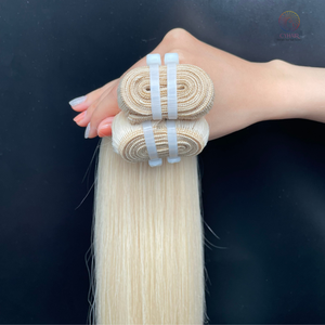 ผมต่อแบบช่อเดียวผมจริงผมต่อแบบช่อเดียวยาว8 ''-40'' 60A - Product Image 4