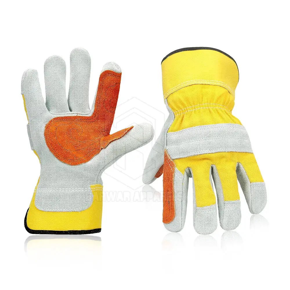 Модные автомобильные рабочие перчатки с полным пальцем OEM дизайн для верховой езды из натуральной кожи рабочие перчатки для унисекс