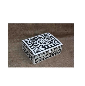 Boîte à bijoux à incrustation d'os, Super vente, boîte à bijoux à incrustation d'os conçue pour l'exportation de fabrication indienne - Product Image 1