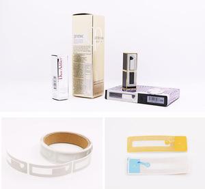 1000 cái mỗi cuộn an ninh <span class=keywords><strong>RF</strong></span> nhãn mỹ phẩm nhà thuốc 15*52 Mét chống trộm <span class=keywords><strong>EAS</strong></span> 8.2MHz <span class=keywords><strong>RF</strong></span> mềm trong suốt nhãn - Product Image 4