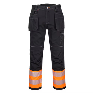 Pantalon de travail réfléchissant confortable pour hommes pantalon de travail en tissu respirant pantalon cargo de sécurité pour le travail pantalon de sécurité - Product Image 1