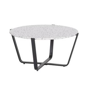 Table basse design moderne en métal et aluminium avec une finition élégante et contemporaine pour la décoration de la maison et du bureau - Product Image 6
