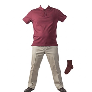 Servicio OEM Conjuntos de Ropa para Hombre de Última Moda y Tendencia Camisa Polo y Pantalones de Tela de Algodón Cómodos con Calcetines - Product Image 4
