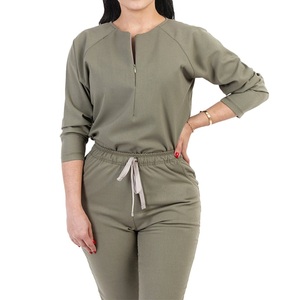 Conjunto de Uniformes Médicos Quirúrgicos de Verano para Mujer y Unisex, Venta al por Mayor Directa de Fábrica, Atuendos de Enfermería - Product Image 5