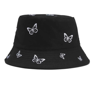 Chapeau de seau en laine denim réversible de concepteur personnalisé en gros adultes et enfants taille soleil affaires été cyclisme décontracté Logo inclus - Product Image 1