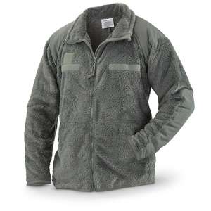 USAF Coyote Brown Gen III L3 Level 3 Full Zip <span class=keywords><strong>ACU</strong></span> Mountain UCP Vtg Outdoor Cold <span class=keywords><strong>Weather</strong></span> Sherpa Tech Polar Fleece Jacket para hombres - Product Image 1