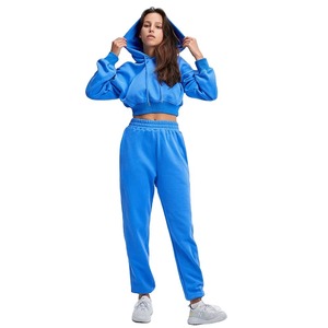 Nouveau design de survêtements de sport pour femmes à la mode et logo personnalisé, ensemble deux pièces de survêtements de yoga ajustés pour femmes - Product Image 6