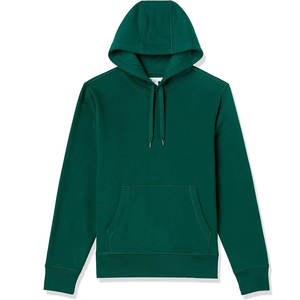 Promotion des fabricants OEM : Sweat à capuche uni en molleton 100 % coton pour homme, avec logo personnalisé, tissu épais, vêtement de sport, hiver, extérieur, teinture unie - Product Image 4