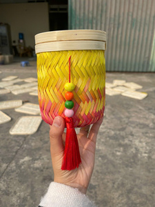 Vgreen Art Cesta de bambú de alta calidad Decoraciones Ramadán Cajas de regalo Ramadán Venta al por mayor en Vietnam - Product Image 5