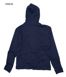 100% coton fermeture éclair solide automne sweats à capuche pour hommes - Product Image 5