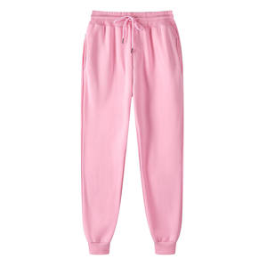 Venta al por mayor personalizado señoras Jogger pantalones mujeres en blanco pantalones de algodón para las mujeres superventas 100% algodón Casual mujeres Jogger Pantalones - Product Image 1