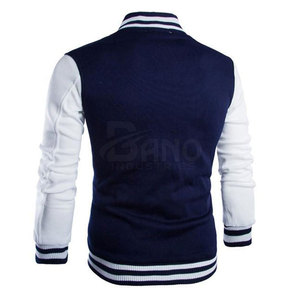 Chaqueta de Invierno Personalizada con Logotipo para Hombre, Estilo Letterman, Algodón/Lana, Secado Rápido, Transpirable, Alta Calidad, Nueva Moda Urbana - Product Image 2