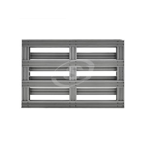 SEJIN personnalisé galvanisé palette fer acier métal robuste logistique durable en gros simple face 4 voies ISO Euro palette - Product Image 3