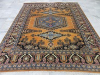 Tapis en laine haut de gamme noués à la main, motifs abstraits, multicolores, 8x14, 9x12, tapis de prière faits main, écologiques, antidérapants pour la maison
