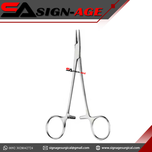 Porte-aiguille manuel en acier inoxydable de qualité supérieure approuvé CE porte-aiguille microchirurgical par signe-âge chirurgical - Product Image 4