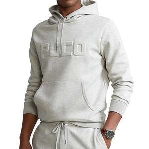 Logo personnalisé poids lourd surdimensionné 100% coton épais hommes sweats à capuche 500 Gsm 3D imprimé en relief français éponge vêtements de rue pour l'hiver - Product Image 1