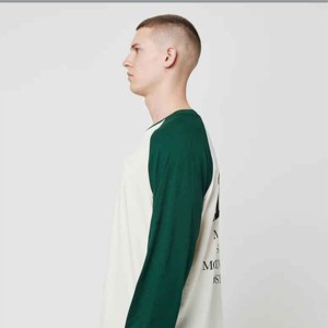 2024 Fall Waffle Knit Camisa de manga larga Plain Oversized Custom Waffle Thermal Camiseta de manga larga - Product Image 4