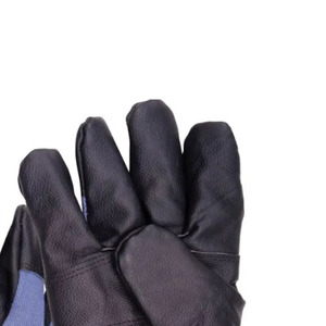Gants de travail de sécurité de construction robustes Gants de gréeur en cuir fendu Soudage en caoutchouc Meubles de jardinage industriel Anti-coupure - Product Image 2