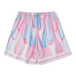 OEM Service Solid 100% Polyester Gym Basketball <b>Shorts</b> High Street Mesh <b>Shorts</b> Pockets Buy Basketball <b>Shorts</b> Pockets High OEM - Product Image 2