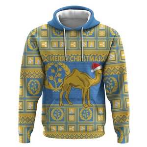 Sweat à capuche pour homme de Noël, confortable et tendance, 100% polyester, Noël avec logo personnalisé, faible MOQ - Product Image 4