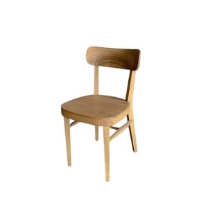 Silla de Comedor de Madera Maciza de Teca, Diseño Moderno y Minimalista para Apartamentos, Hoteles, Restaurantes, Resorts y Villas - Product Image 4