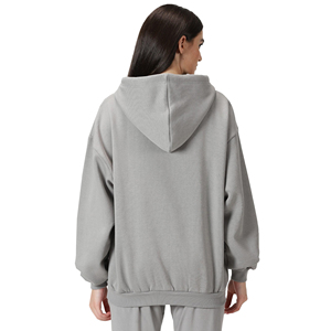 Sudadera con Capucha Personalizada con Logotipo, para Mujer, Invierno, Corte Holgado, Oversize, Ecológica, 100% Algodón, Cálida, Manga Larga - Product Image 3