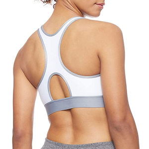 Nouvel Arrivage Soutien-gorge de Sport Femme Haute Qualité, Haute Soutenabilité, Respirant, en Spandex/Nylon, avec Logo Avant, pour Fitness, Yoga et Entraînement, Grandes Tailles - Product Image 6