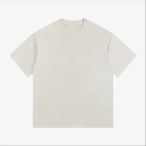 Ram Industry's Summer T-shirt unisexe 100% coton tricoté respirant et surdimensionné Style uni personnalisé pour hommes femmes Look décontracté - Product Image 2