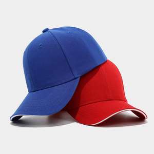 Logotipo personalizado Color Block 5 Panel Denim Deportes Gorra de béisbol Bordado Ligero de alta calidad para ciclismo Montañismo al aire libre - Product Image 3