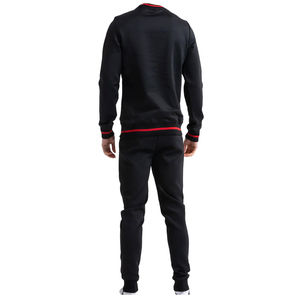 Oem 2 Pieces Plus Size Men Clothing <b>Crewneck</b> Tracksuit Custom Unisex Sweat suits 2Piece Set Winter Track Suits for Men and Women - Product Image 2