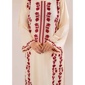 IZEL Women's 3PC Embroidered Lawn Shirt with Chiffon <b>Tie</b>-<b>Dye</b> Dupatta and Trousers-BIC-4649 <b>Set</b> - Product Image 2