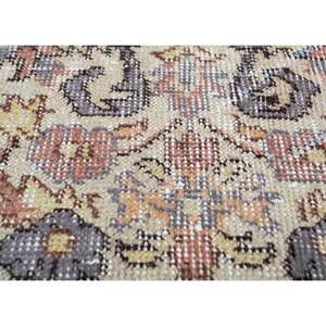 Alfombra de Lana Anudada a Mano, Color Beige Marrón Vintage, para Uso Doméstico, Sala de Estar, Pasillo, Entrada, Dormitorio Juvenil, Diseño de Medallón Rectangular - Product Image 3