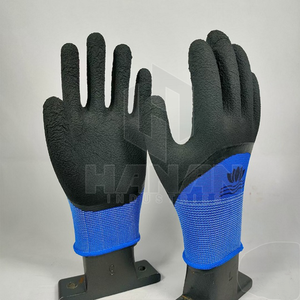 Gants de sécurité en cuir personnalisés, antidérapants, imperméables et résistants à la chaleur pour les lieux de travail. - Product Image 3