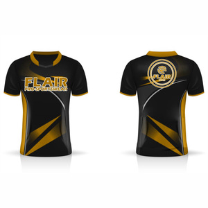 Camiseta de fútbol transpirable cómoda de diseño personalizado de la mejor calidad, corte automatizado de jugadores para hombres jóvenes, servicio OEM para conjuntos de uniformes - Product Image 4