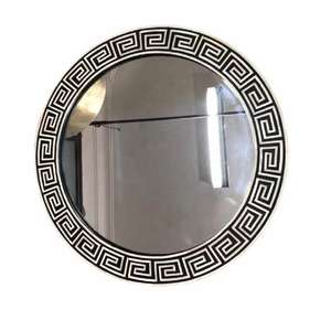 Miroir mural décoratif design de haute qualité miroir diamant vert argent blanc paquet de verre rocheux peinture rapide - Product Image 3