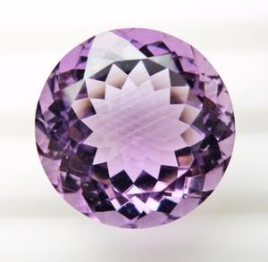 พลอยอเมทิสต์สีม่วงเจียระไนแบบบราซิลขนาด2มม.-3มม. พลอยสีม่วงเจียระไนคุณภาพ3A - Product Image 3