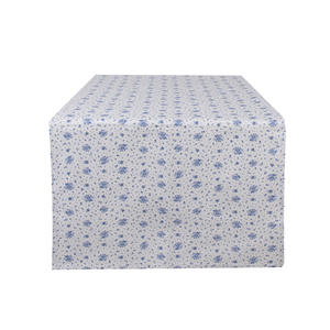 Chemin de table 100% coton brodé de logo personnalisé nouveau design approvisionnement en vrac d'impression personnalisé - Product Image 1