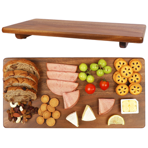 Natural Wooden Serving Tray Decorative Cake and Dessert <b>Board</b> - Product Image 1