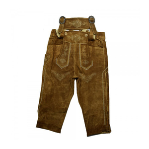 Lederhosen สไตล์บาวาเรียของผู้หญิงแนวไฮสตรีท OEM สีสดใสดีไซน์ใหม่ล่าสุดผ้าลูกฟูกตกแต่งป้ายไซส์ XL สำหรับฤดูหนาว - Product Image 3