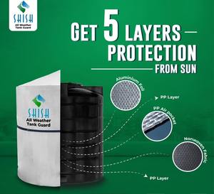 ถังน้ำหุ้มฉนวนออกแบบมาเพื่อป้องกันการควบแน่นและป้องกันการแช่แข็ง - Product Image 4