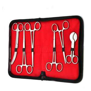 Kit de 6 Piezas de Tijeras de Acero Inoxidable para Estudiantes de Veterinaria, Set Dental, Instrumentos Quirúrgicos, Instrumentos Quirúrgicos para Ombligo - Product Image 6