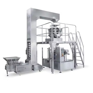 Machine à emballer automatique de plateau à économie d'énergie TS pour l'emballage de pochette en papier de fruits secs légumes moteur de pesage à combinaison linéaire - Product Image 2