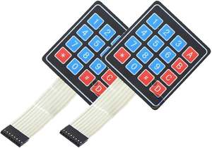 Membrane Tactile <b>Keypad</b> Switch with Metal Dome Contact Durable Metal <b>Keyboard</b> for Home Appliance Use - Product Image 2
