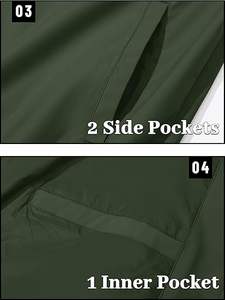 Veste coupe-vent légère sur mesure pour homme, softshell en nylon/polyester, style urbain, longue, pour la randonnée en plein air - Product Image 5