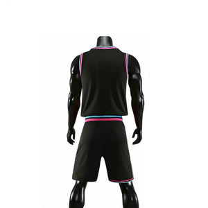 ชุดกีฬาบาสเก็ตบอลแบบมืออาชีพสั่งทำพิเศษ แห้งเร็ว ป้องกันรังสียูวี เสื้อซ้อมระบายอากาศได้ดี ไซส์พลัส สำหรับทุกเพศ ปรับแต่งได้ - Product Image 3