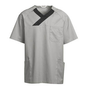 Uniforme médico blanco con logotipo personalizado, uniforme de enfermera, bata de laboratorio, ropa de trabajo de médico de hospital unisex, ropa de general de enfermería - Product Image 2