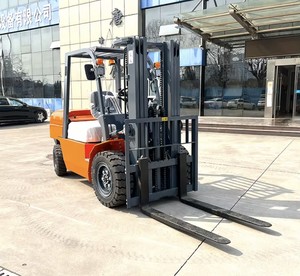 Nouveau chariot élévateur à contrepoids diesel 3 tonnes tout-terrain pour la construction - Product Image 4