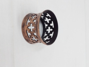 Anillo de Servilleta de Metal de Cobre Hecho a Mano, Decoración de Mesa de Estilo Vintage para Comedor, Bodas, Fiestas, Restaurantes y Hoteles - Product Image 3