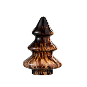 Sapin de Noël décoratif en verre de dernière collection avec mouchetures Beau sapin de Noël en verre - Product Image 5