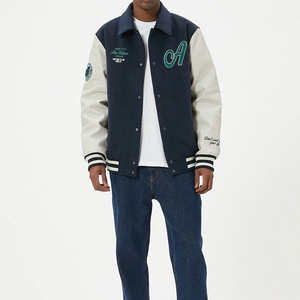 Vestes universitaires pour hommes de haute qualité, tendances hivernales en ligne, tenues élégantes, designs brodés, style streetwear - Product Image 4